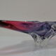 Art Glass Oblong Bowl by Josef Hospodka for Glasswork Chřibská,1960'