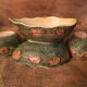 Lawyer service with 6 slip cups signed FG (Francesco Guarino)