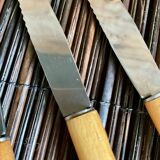 6 small bamboo knives