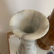 Vintage grey marble candle holder
