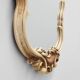 Italian Rococo Style Cream and Gilt Wall Mirror with Shell Crest, 20th Cent