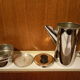 MENESA copper coffee maker vintage chrome 1950