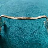 6 Christofle silver-plated metal knife rests