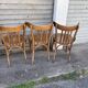(Lot) 5 Anciennes Chaises Bistrot