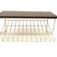 Mahogany wall shelf, Sweden, 1950