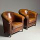 Fauteuil club en peau de mouton 2x classique
