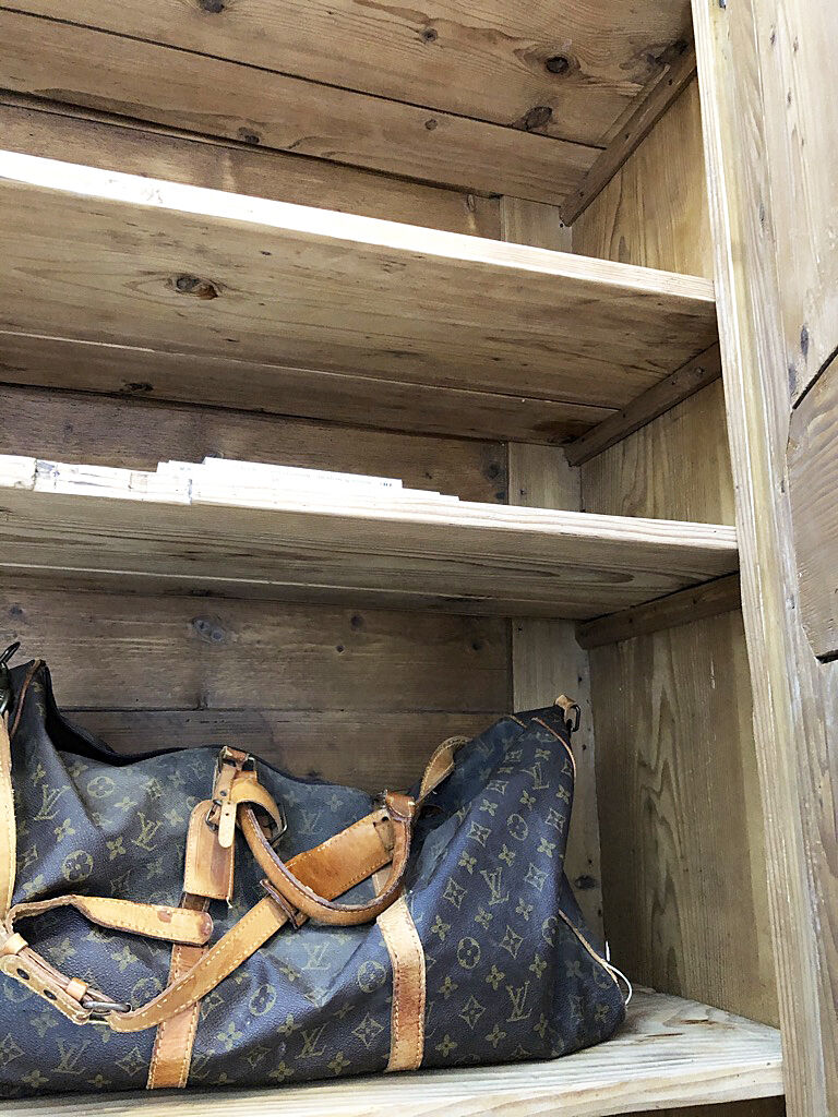 Pine good-food cabinet