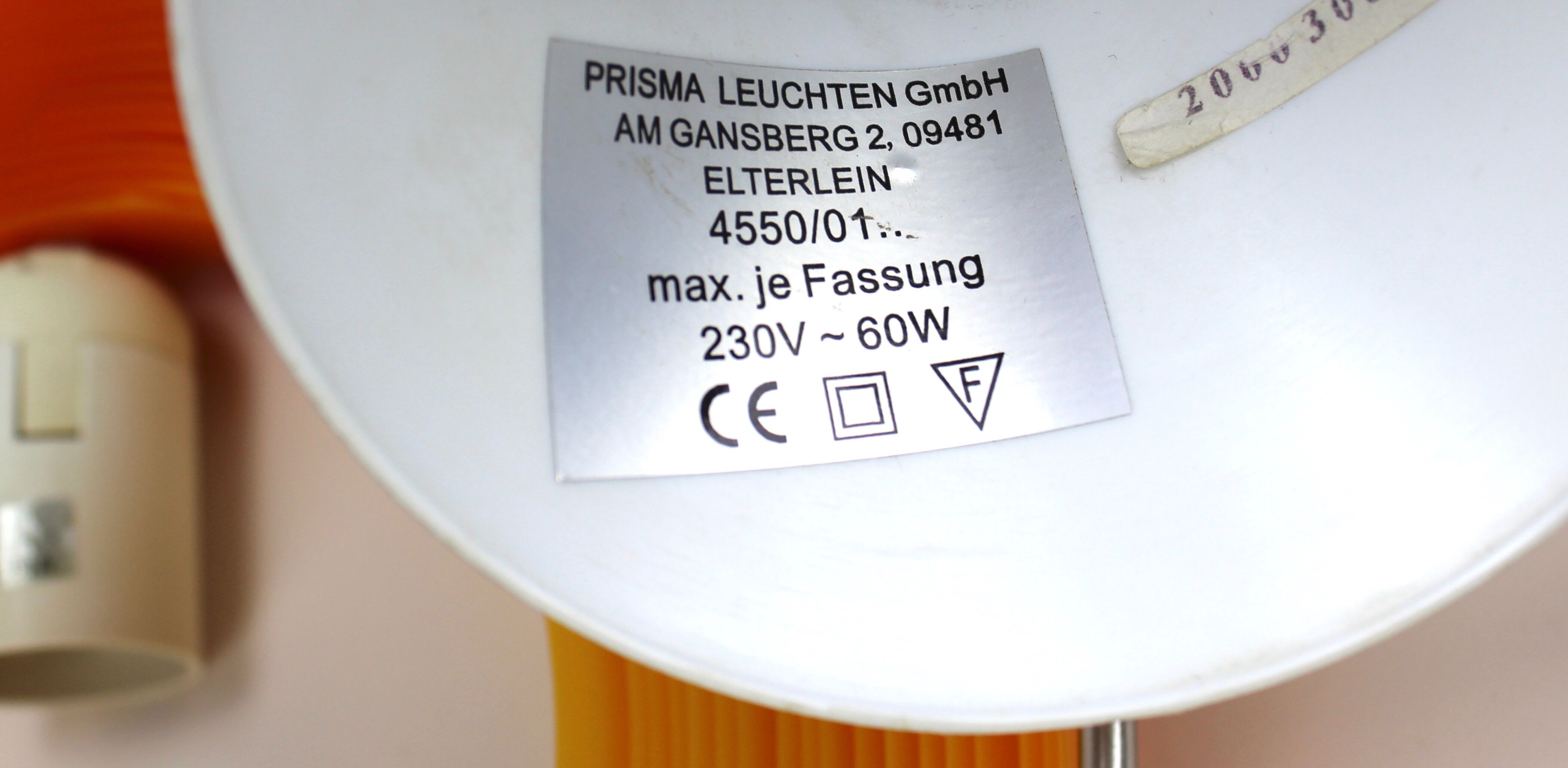 Vintage Moon Lamp, Prisma Leuchten Germany