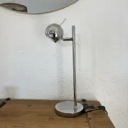 Eyeball Desk Lamp Vintage Chrome - Kenwell (Space Age 70s/80s)