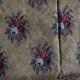 18th century Provence pillowcase in crenellated Indian fabric with pennants