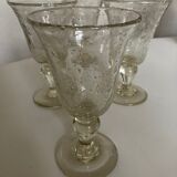 Set of 4 glasses of Biot 14cm