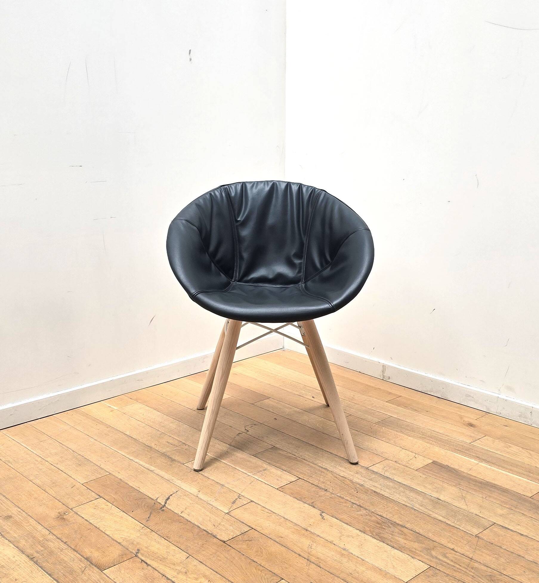 Suite de 6 fauteuils Gliss Wood 904, Pedrali