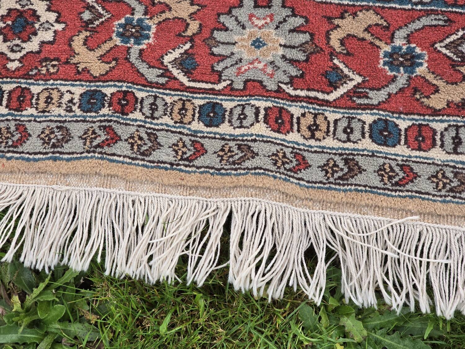 Antique handmade rug
