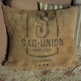 Burlap Cushion