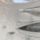 Large vintage 70s glass vase, Italian work