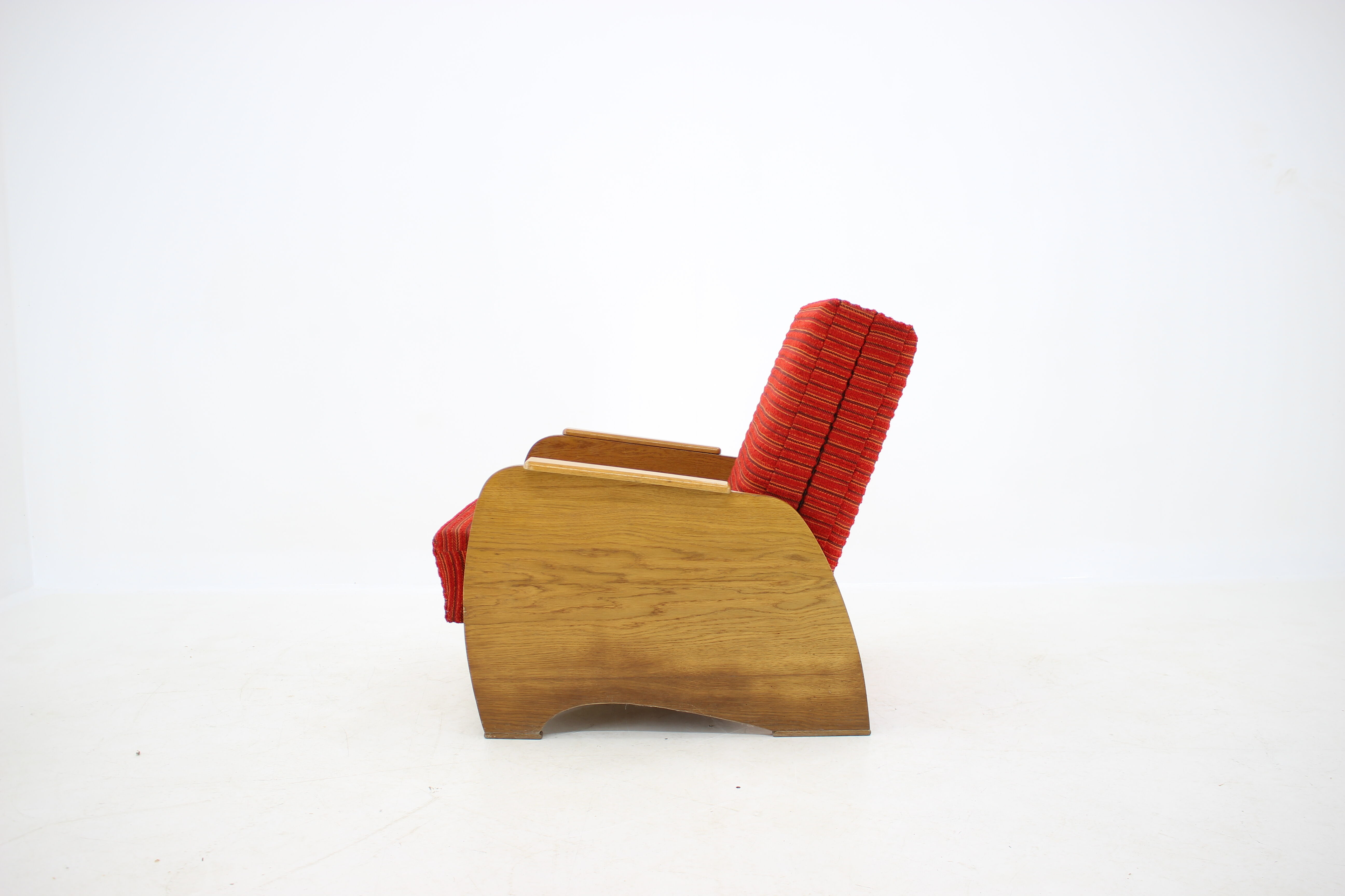 1960s Armchair convertible to Daybed, Czechoslovakia