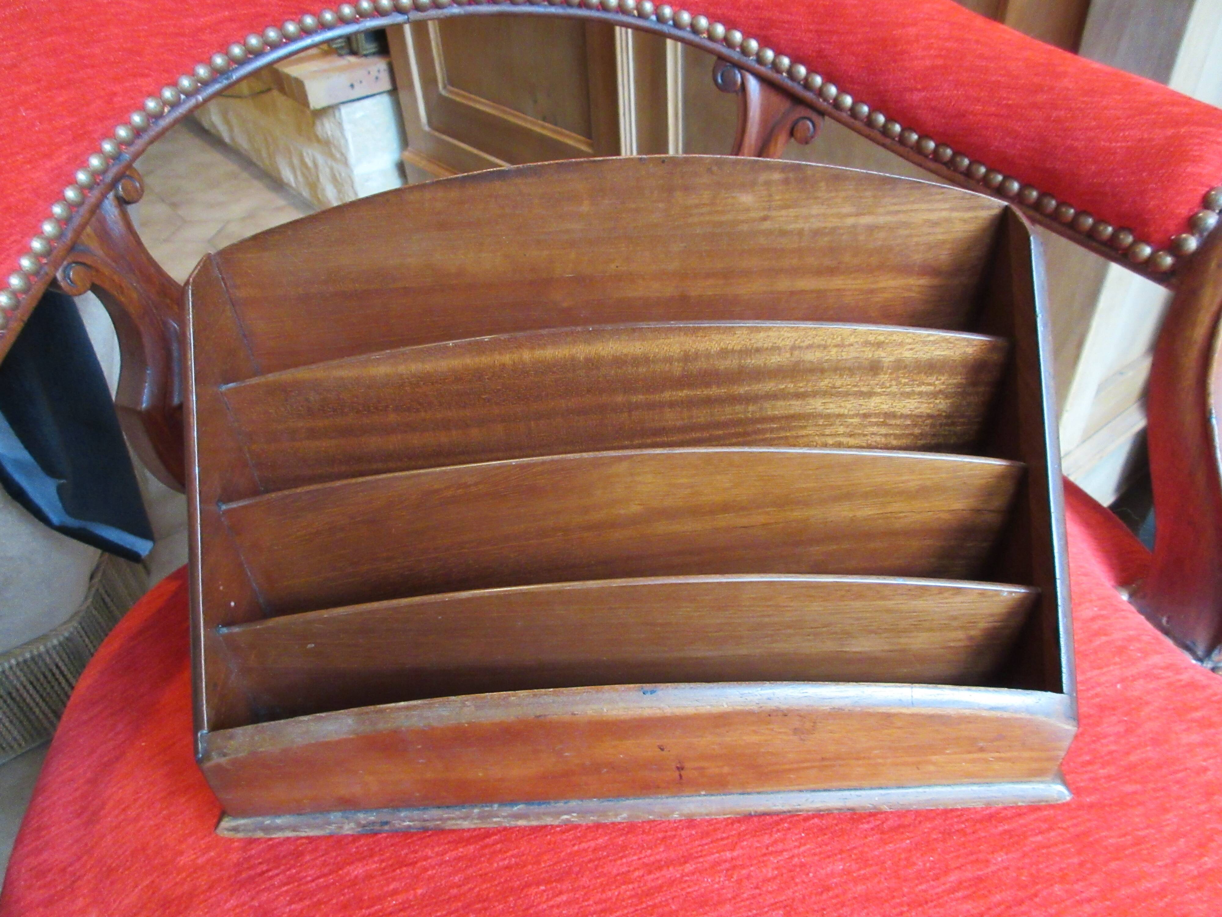 Mahogany mail carrier