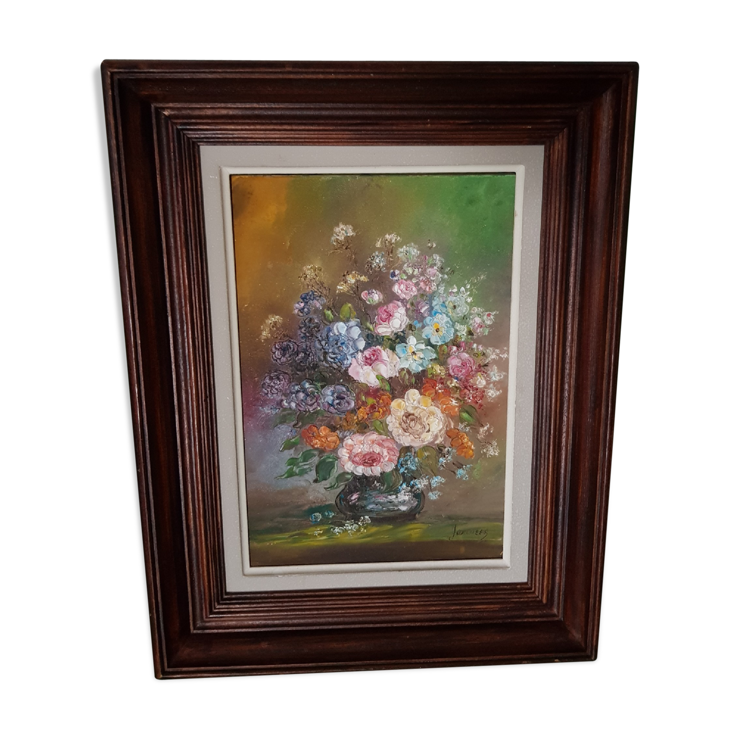 Bouquet of flowers painting