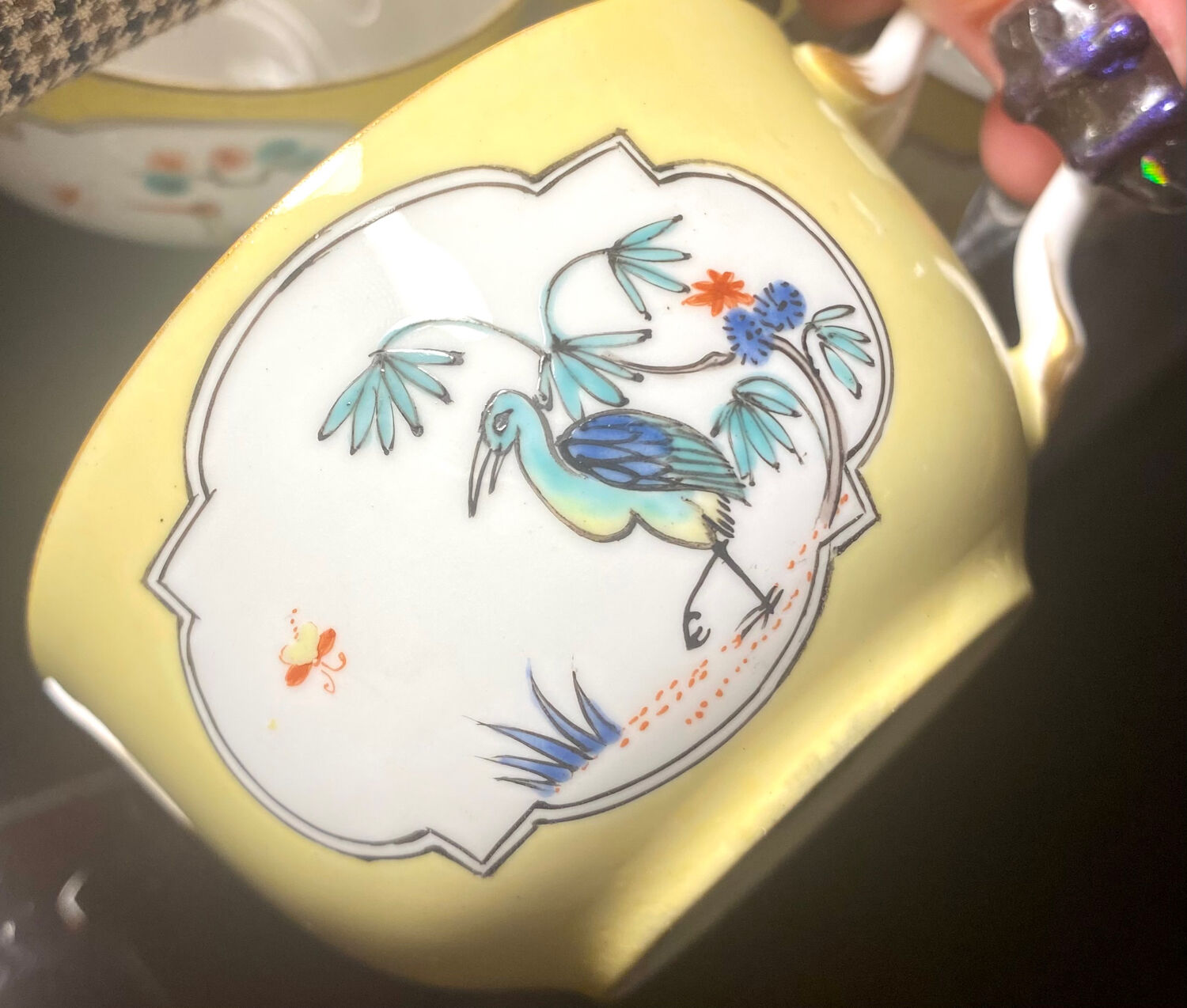 Samson porcelain cups 19eme