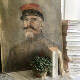 Portrait oil XIX ieme