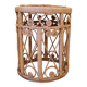 Rattan end table