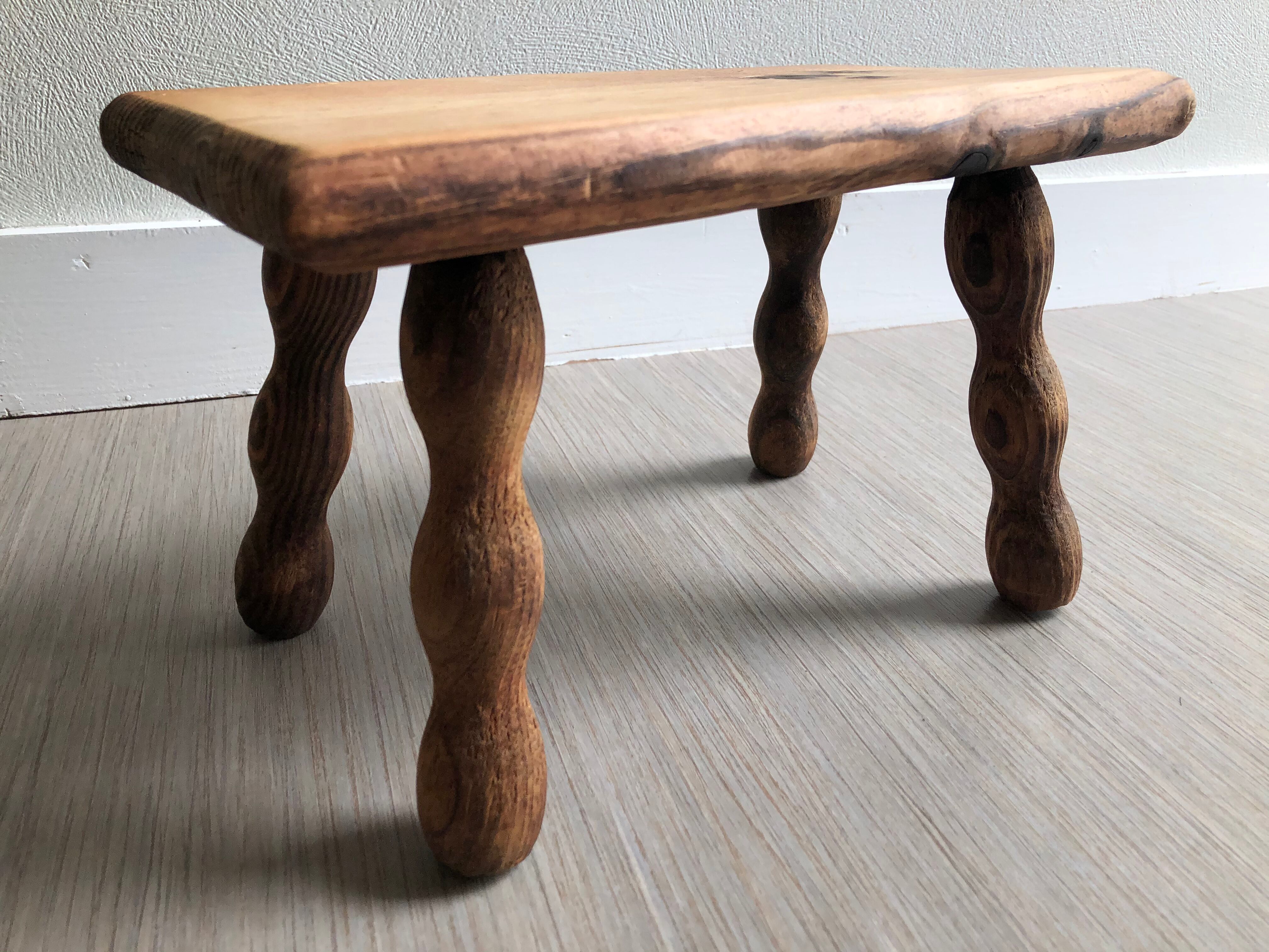 Wooden stool