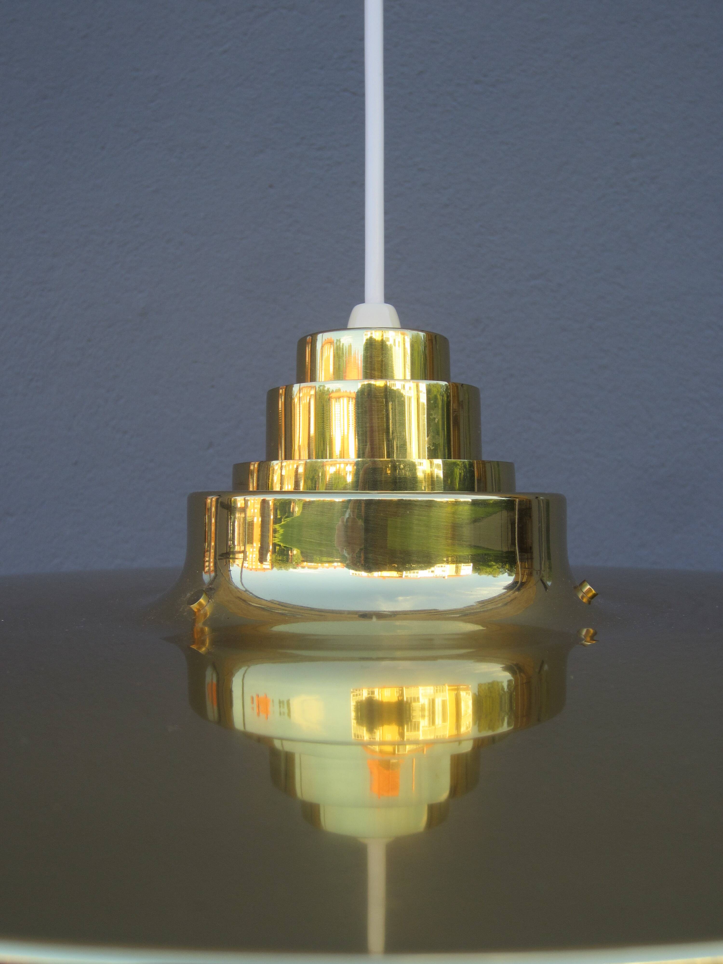 Scandinavian fringed pendant lamp model T-603 by Hans-Agne Jakobsson