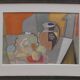 Peinture vintage de fruits nature morte