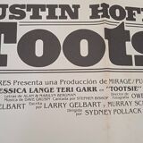 Affiche originale cinéma "Tootsie" Dustin Hoffman