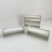 Modular white Jeep shelf by De Pas, D'Urbino & Lomazzi for BBB 1970