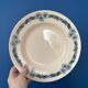 Set of 8 flat plates in Longchamp ironstone model Denise.
