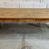 Solid oak farm table