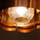 Danish hanging lamp copper Werner Schou for Coronell