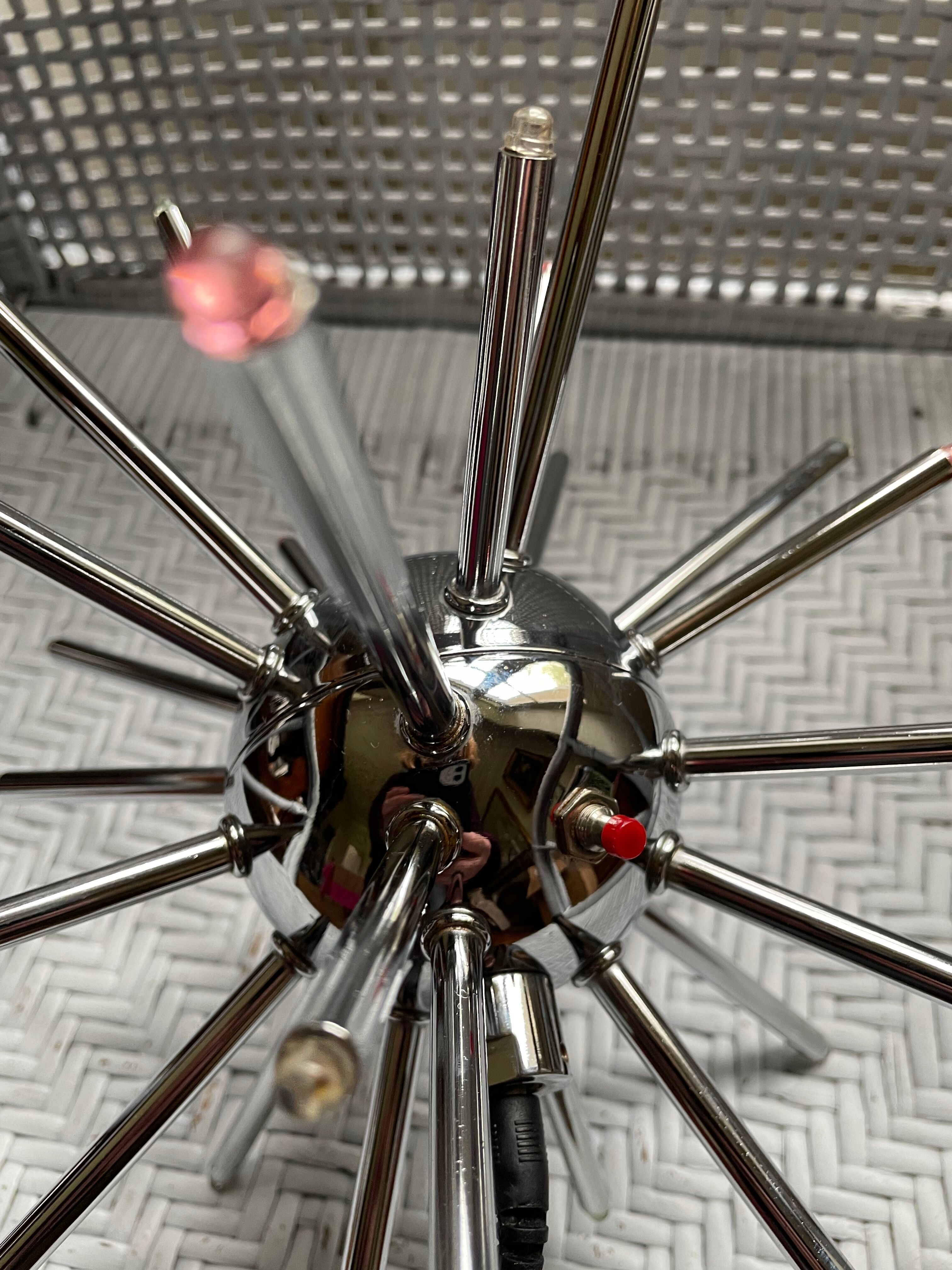 Table lamp "sputnik" space age