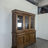 Louis Philippe style bookcase in cherry wood