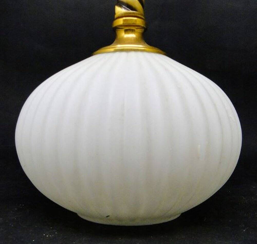 Art Deco pendant lamp, Poland, 1950s