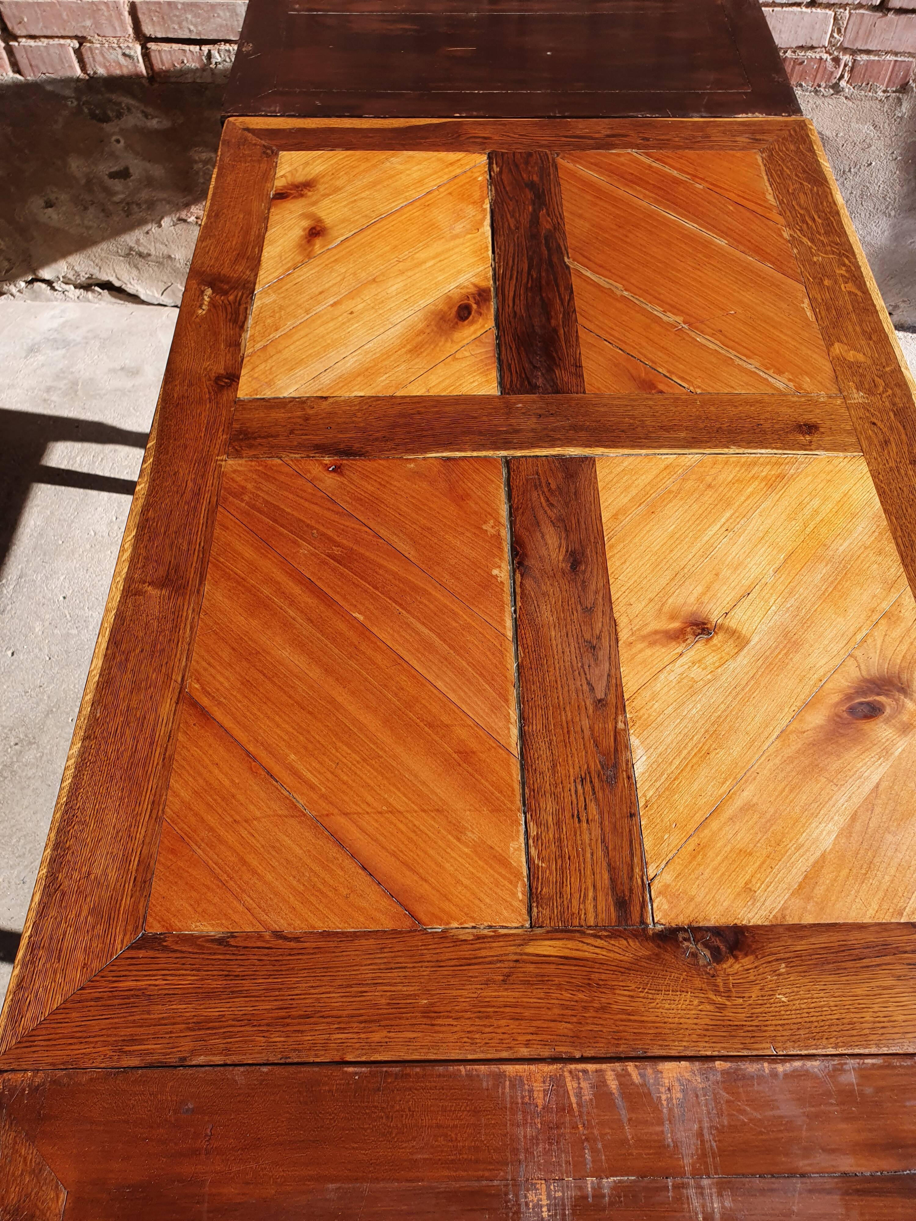 Old vintage farmhouse table