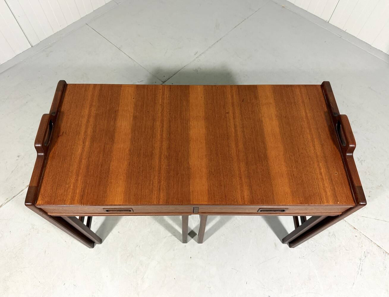 Tables gigognes en teck de Skaraborgs Möbelindustri, Suède