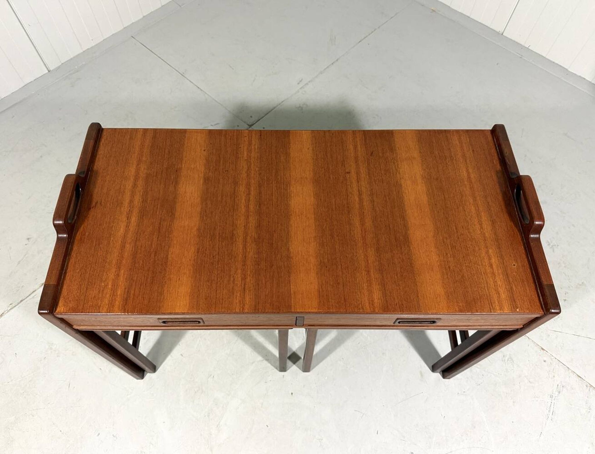 Tables gigognes en teck de Skaraborgs Möbelindustri, Suède