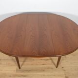 Mid-century teak round fresco dining table from g-plan, 1960s