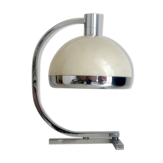 Chrome and plexiglass lamp designed by Franco Albini, Italy 1970s.