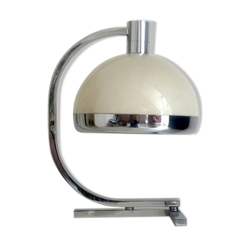 Chrome and plexiglass lamp designed by Franco Albini, Italy 1970s.