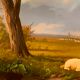 Tableau "Moutons au Pâturage"