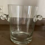 Glass ice bucket