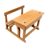 Miniature wooden desk for dolls