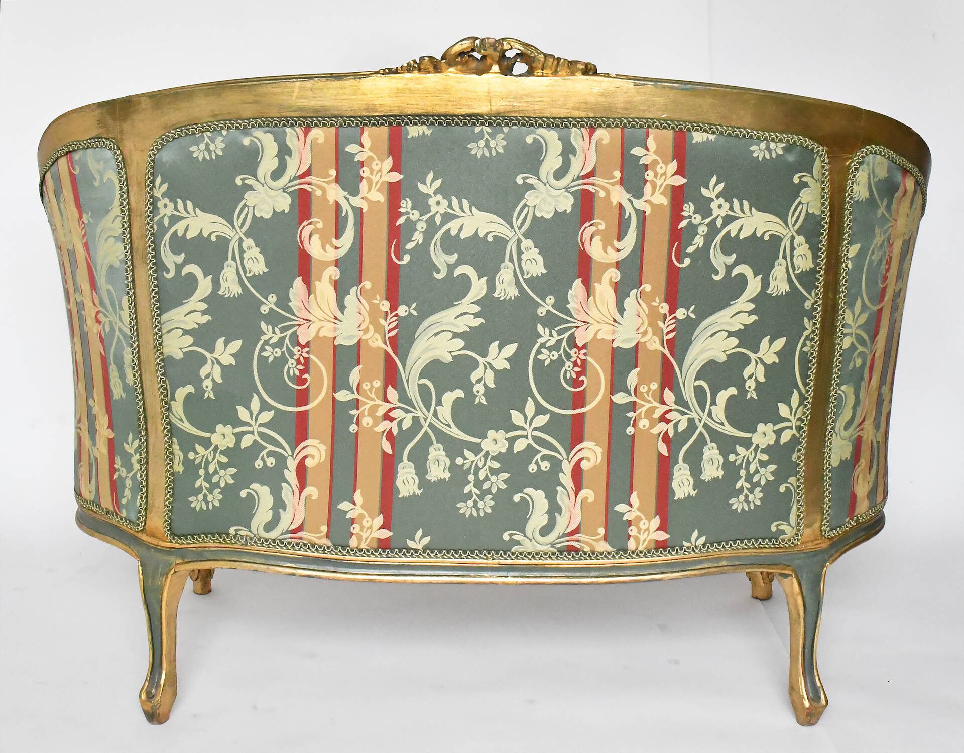 Louis XV style basket sofa