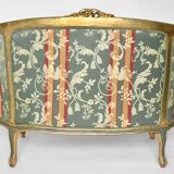 Canapé corbeille de style Louis XV