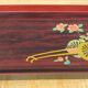Vintage Japanese lacquered wooden serving tray