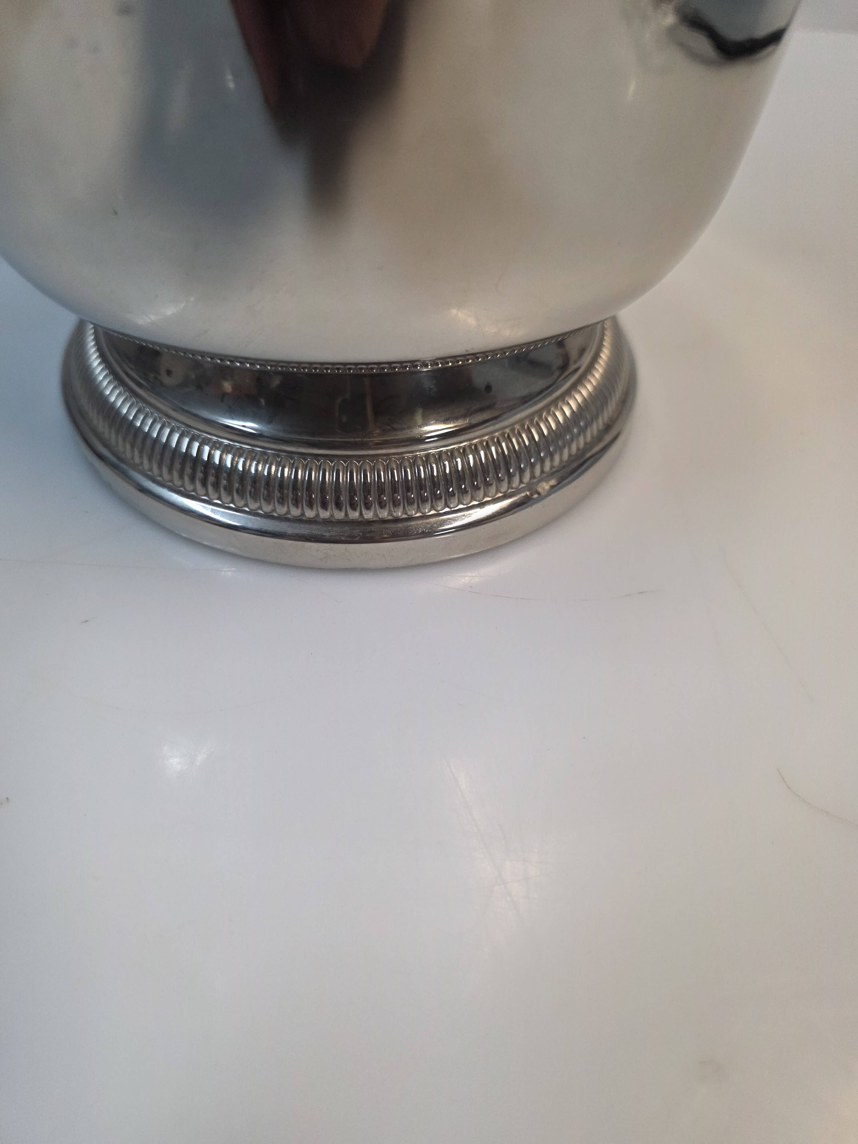 Silver-plated champagne bucket mid-20th century