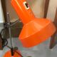 Lampe vintage orange